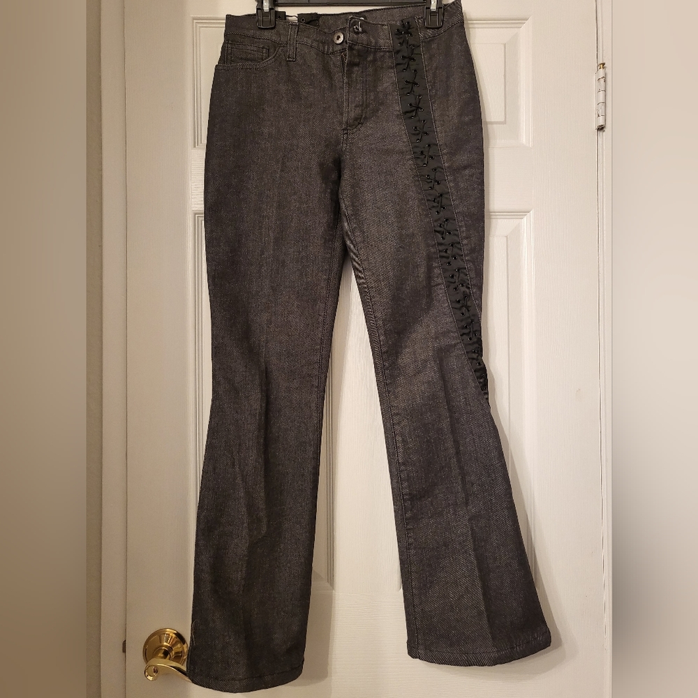 D&G Lace up Boot cut Jeans